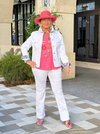 Ethyl The Peek Jacket - Icicle