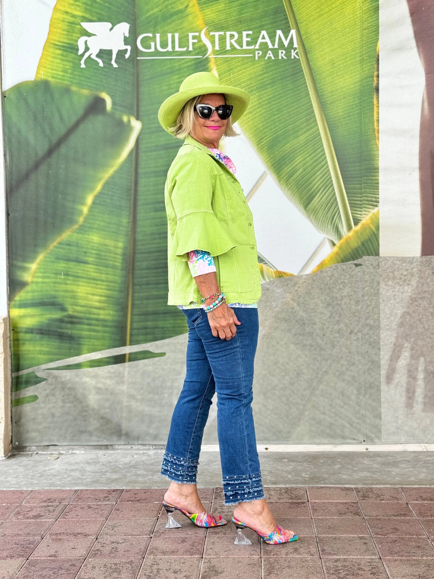 Ethyl Easy Going Jacket - Moss