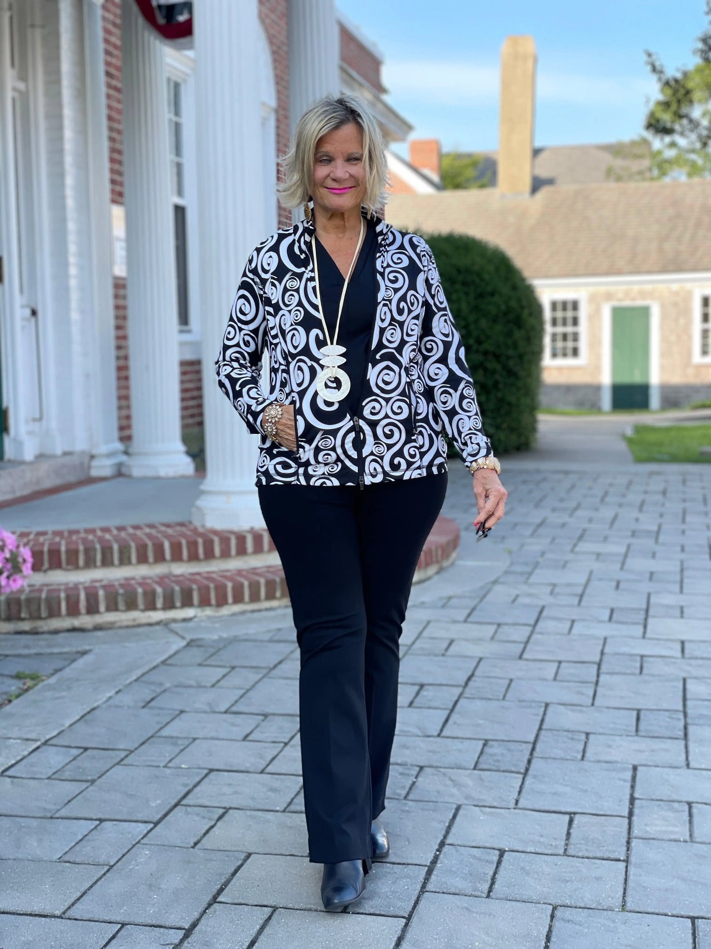 INFINITY CHIC FULL ZIPPER JACKET