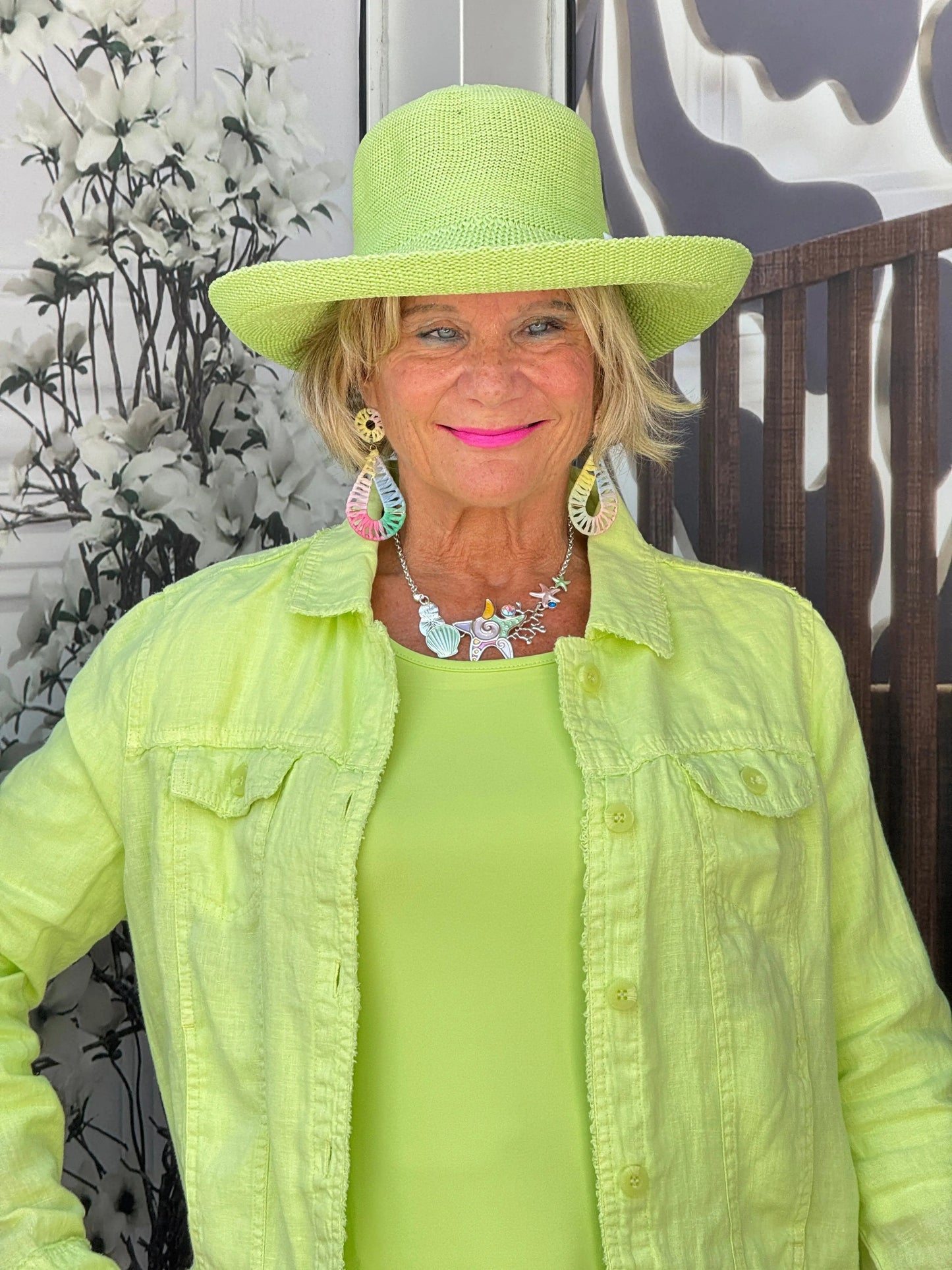 LULU B LIME LINE JACKET