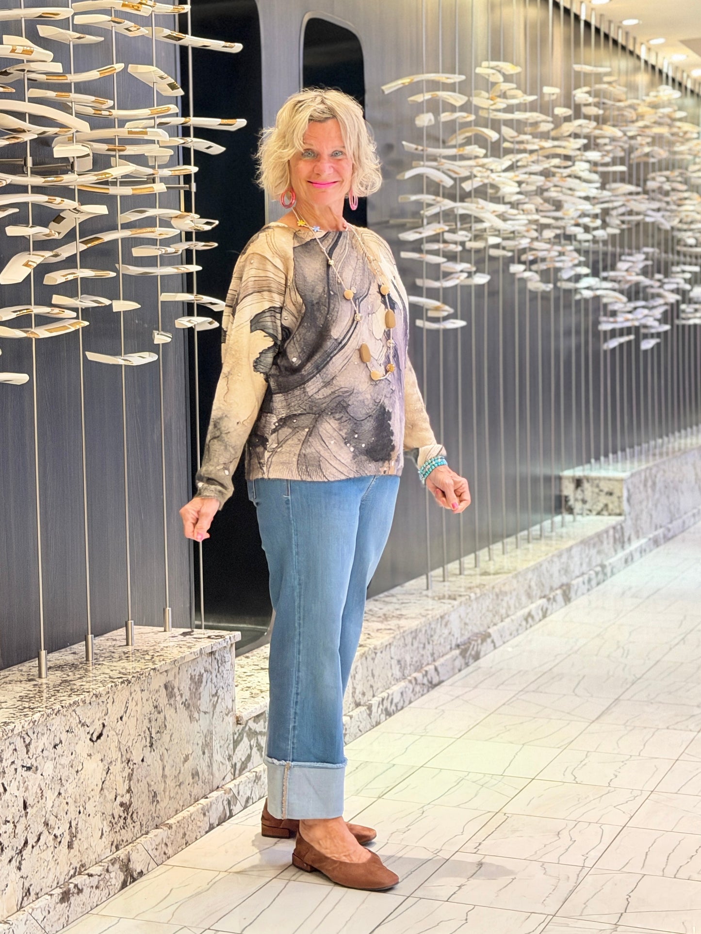 Ethyl Relax Dolman Sweater - Bind