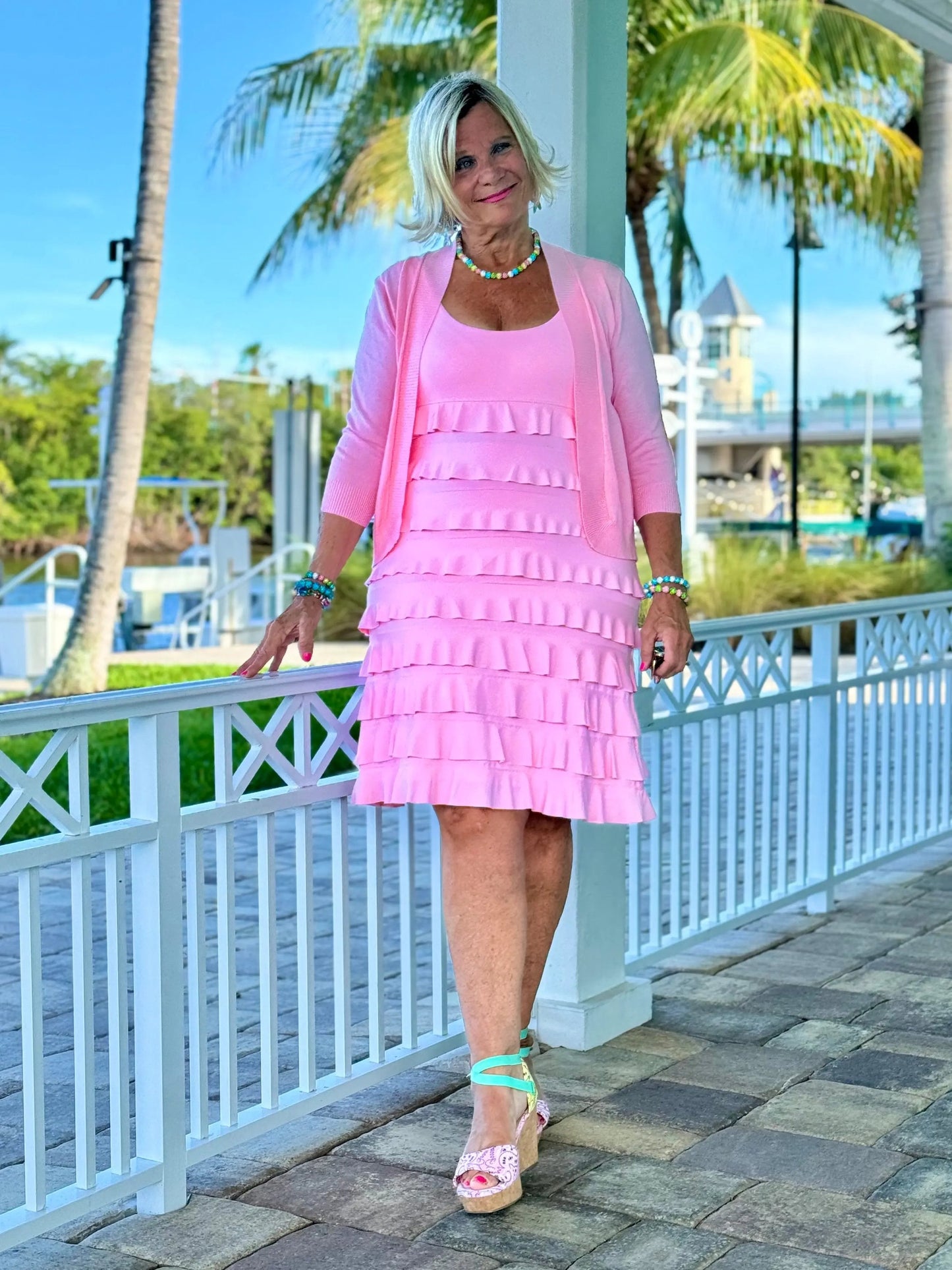 LIGHT PINK CHA CHA DRESS