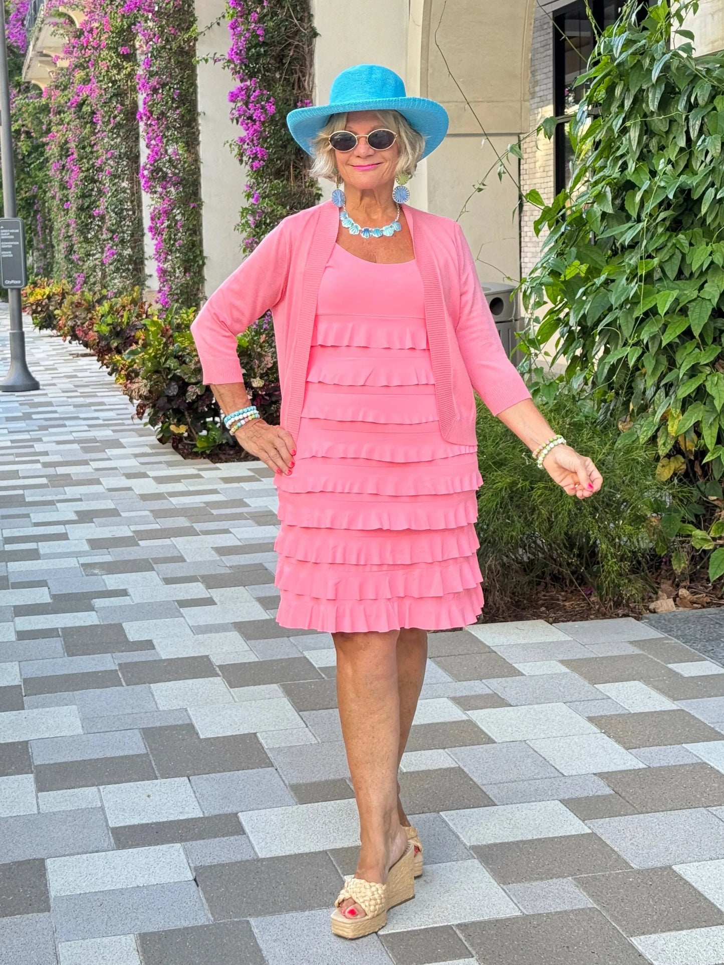 LULU-B CORAL CHA CHA DRESS
