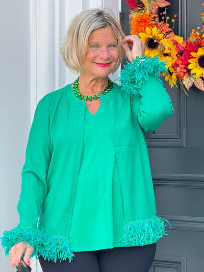 EMERALD HEARTS NECKLACE