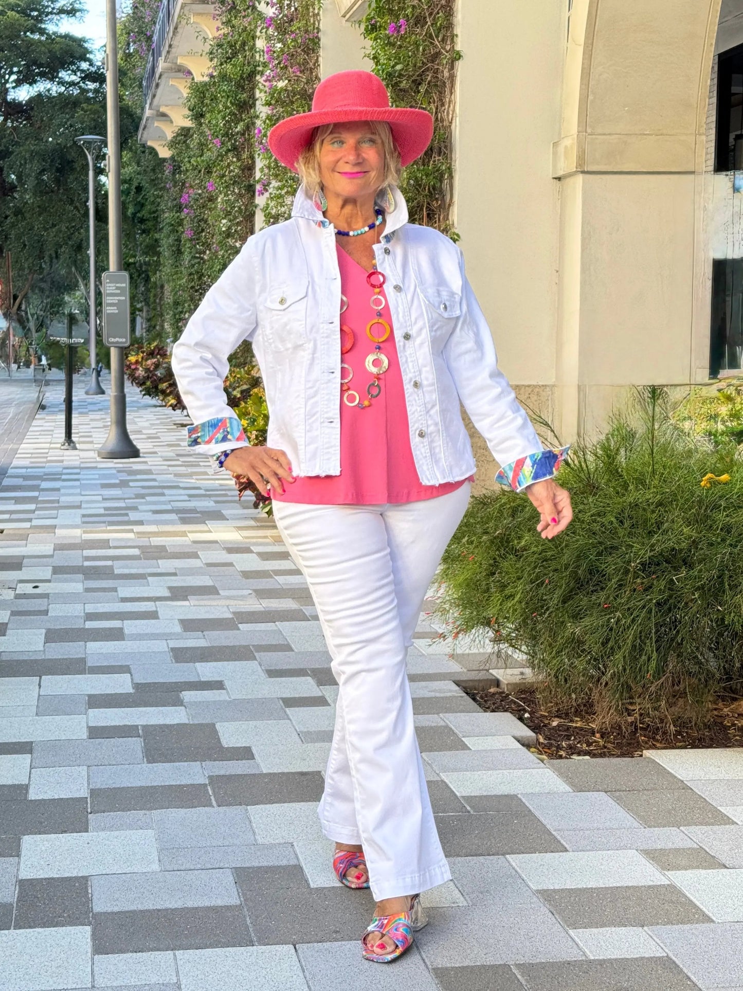 Ethyl The Peek Jacket - Icicle