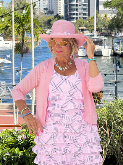 LULU B PINK CHIC CHA CHA DRESS