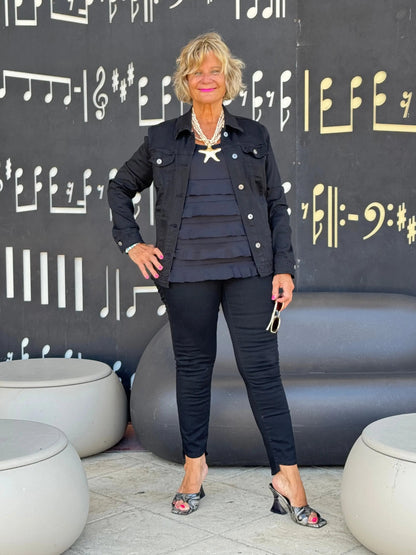 Ethyl Eyelet Elegance Jacket - Eastlake