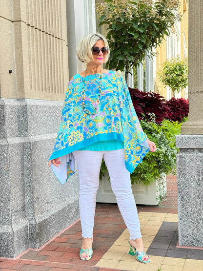 AQUA MARINE SEVEN WAY SCARF