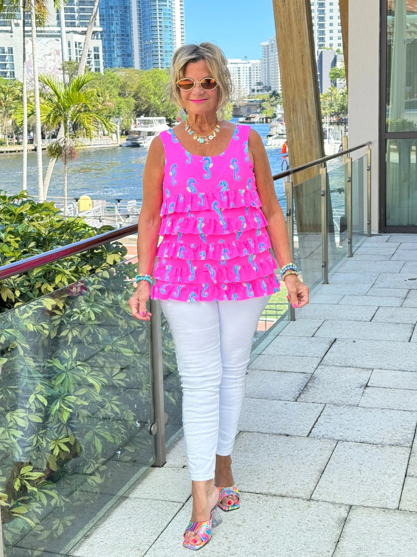 LULU B SEAHORSE BAY CHA CHA TANK