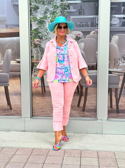 Ethyl The Pink Trip Jacket - Trip