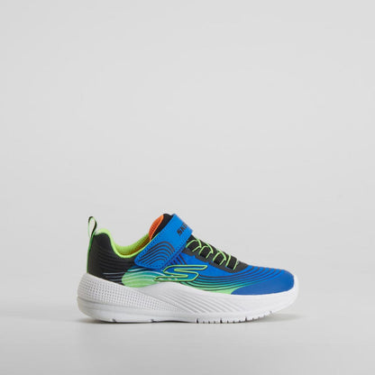 Deportiva Microspec Advance velcro azul SKECHERS