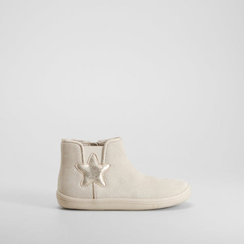 Botín chelsea barefoot beige COMFEET KIDS