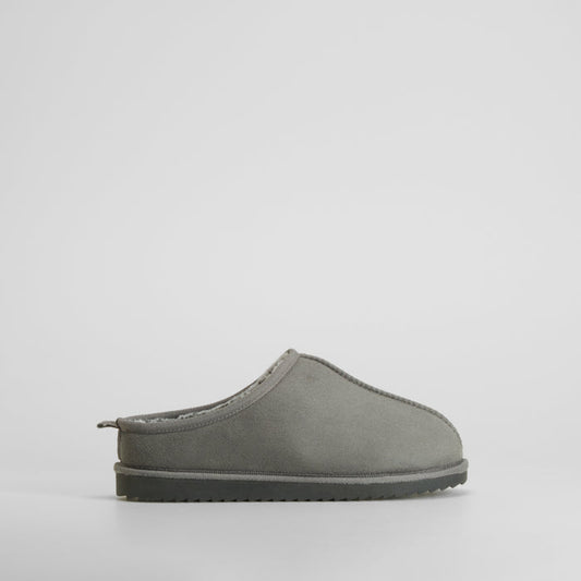 Zapatilla de casa destalonada gris OLYNE