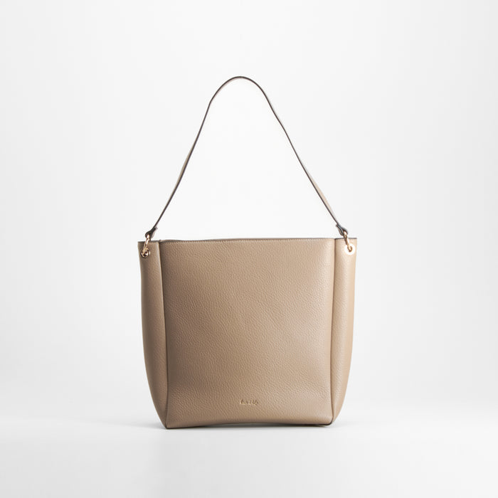 Bolso shopper hombro beige PICCOLA PIU