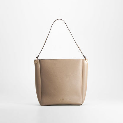 Bolso shopper hombro beige PICCOLA PIU