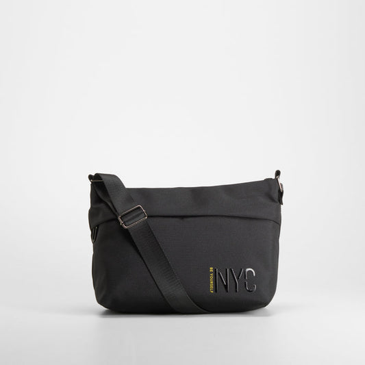 Bolso bandolera correa ajustable negro NYC