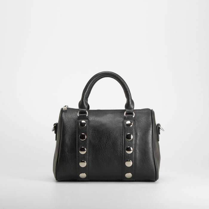 Bolso elegante asas doble negro PICCOLA PIU