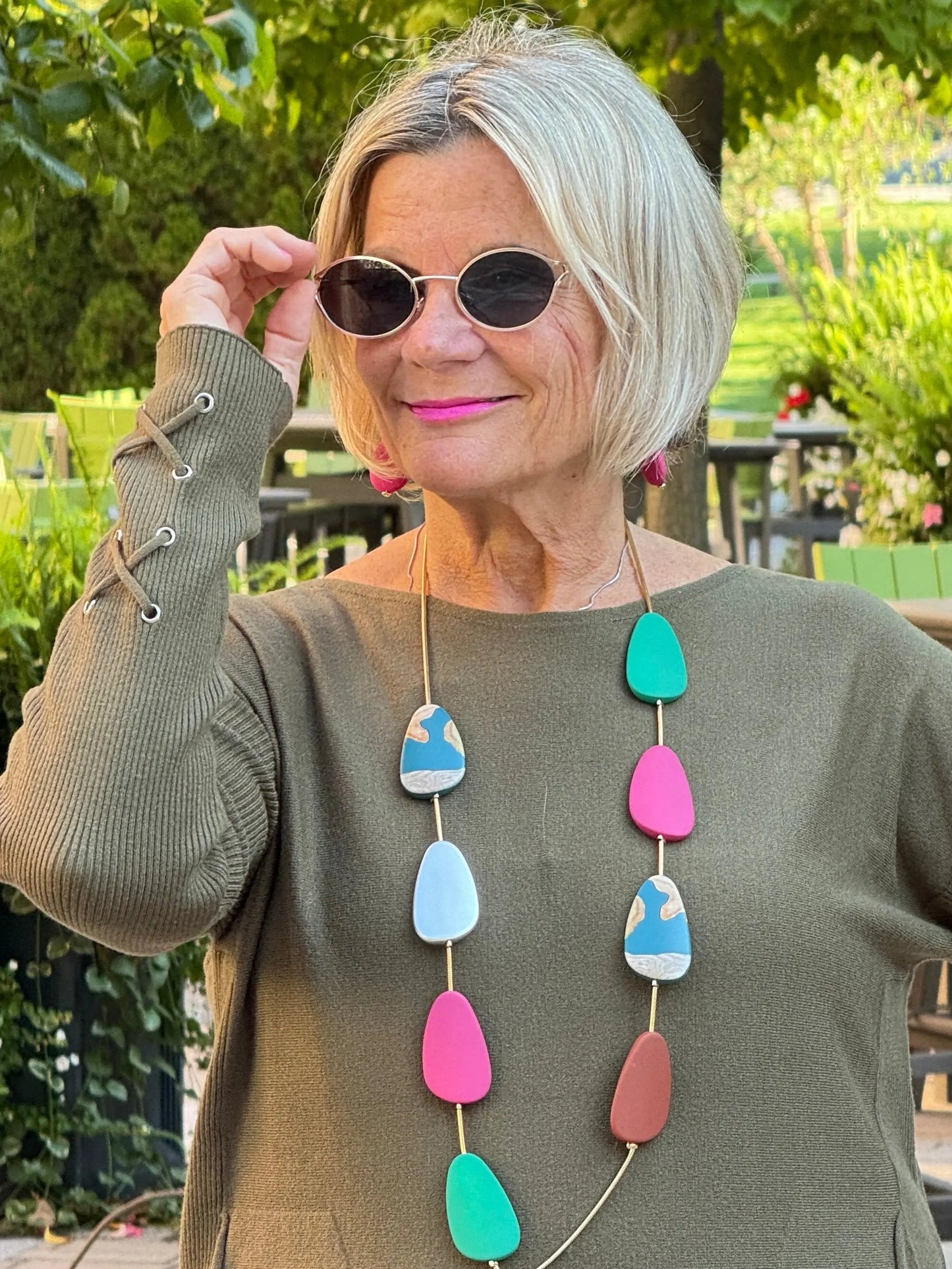 Ethyl Soft Pocket Sweater - Foster