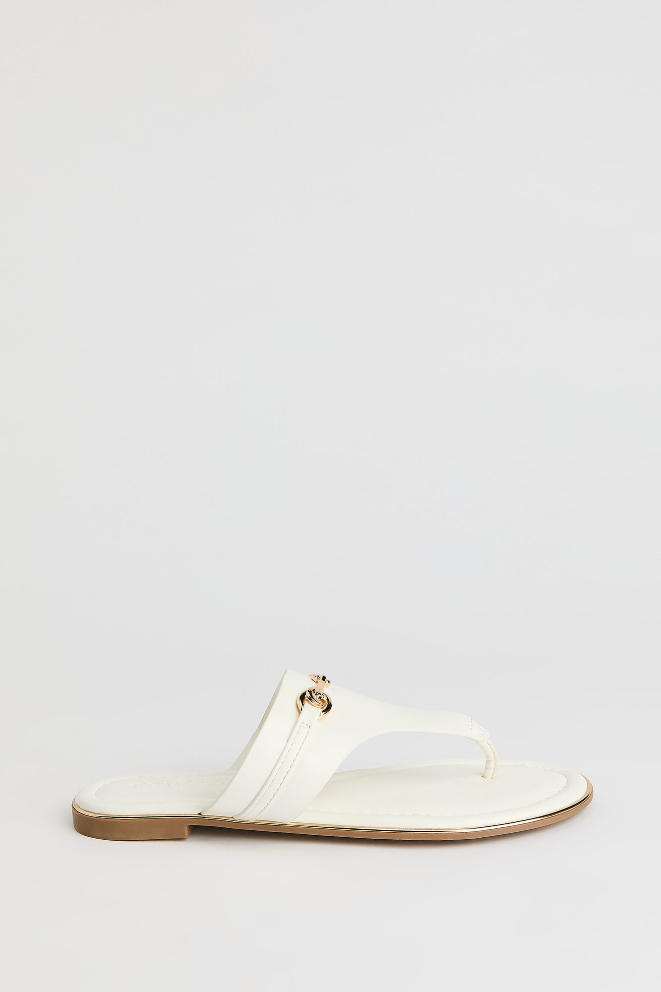 Gold Snaffle Sandal