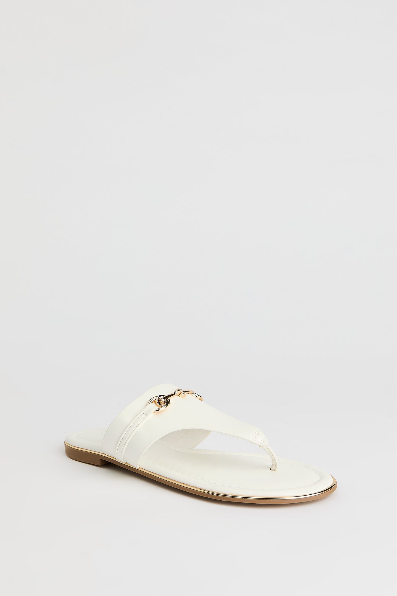 Gold Snaffle Sandal