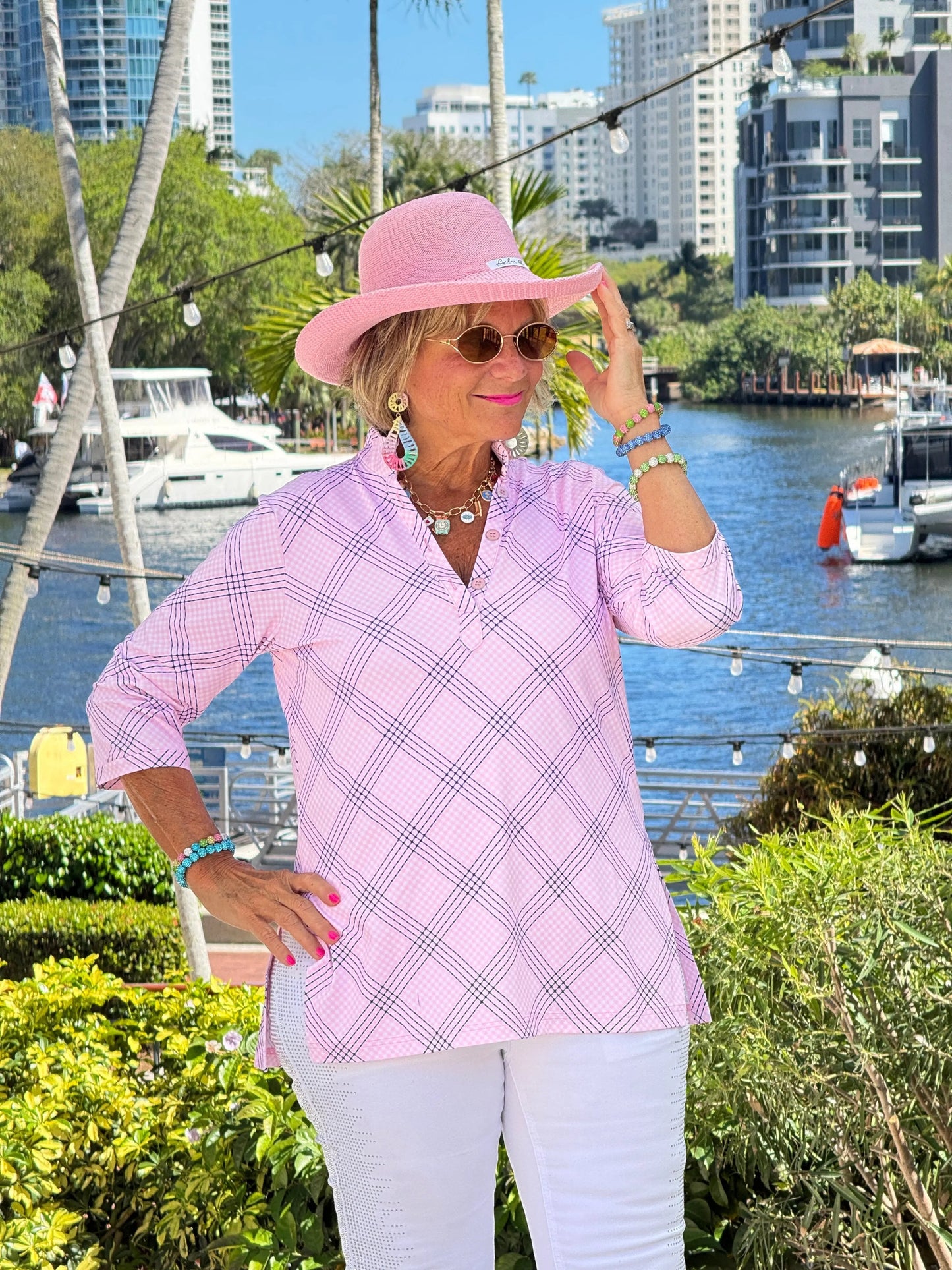 LULU B PINK CHIC TUNIC