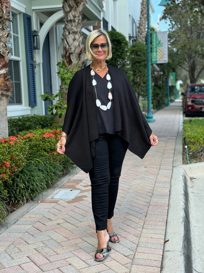 BLACK TWO WAY WRAP
