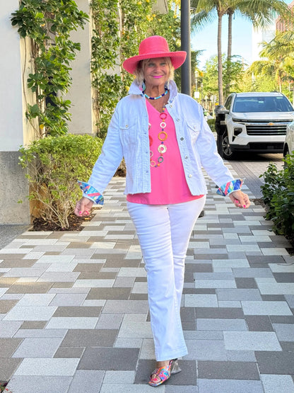Ethyl The Peek Jacket - Icicle