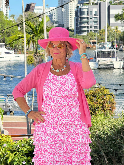 LULU B TROPIC PETALS CHA CHA DRESS