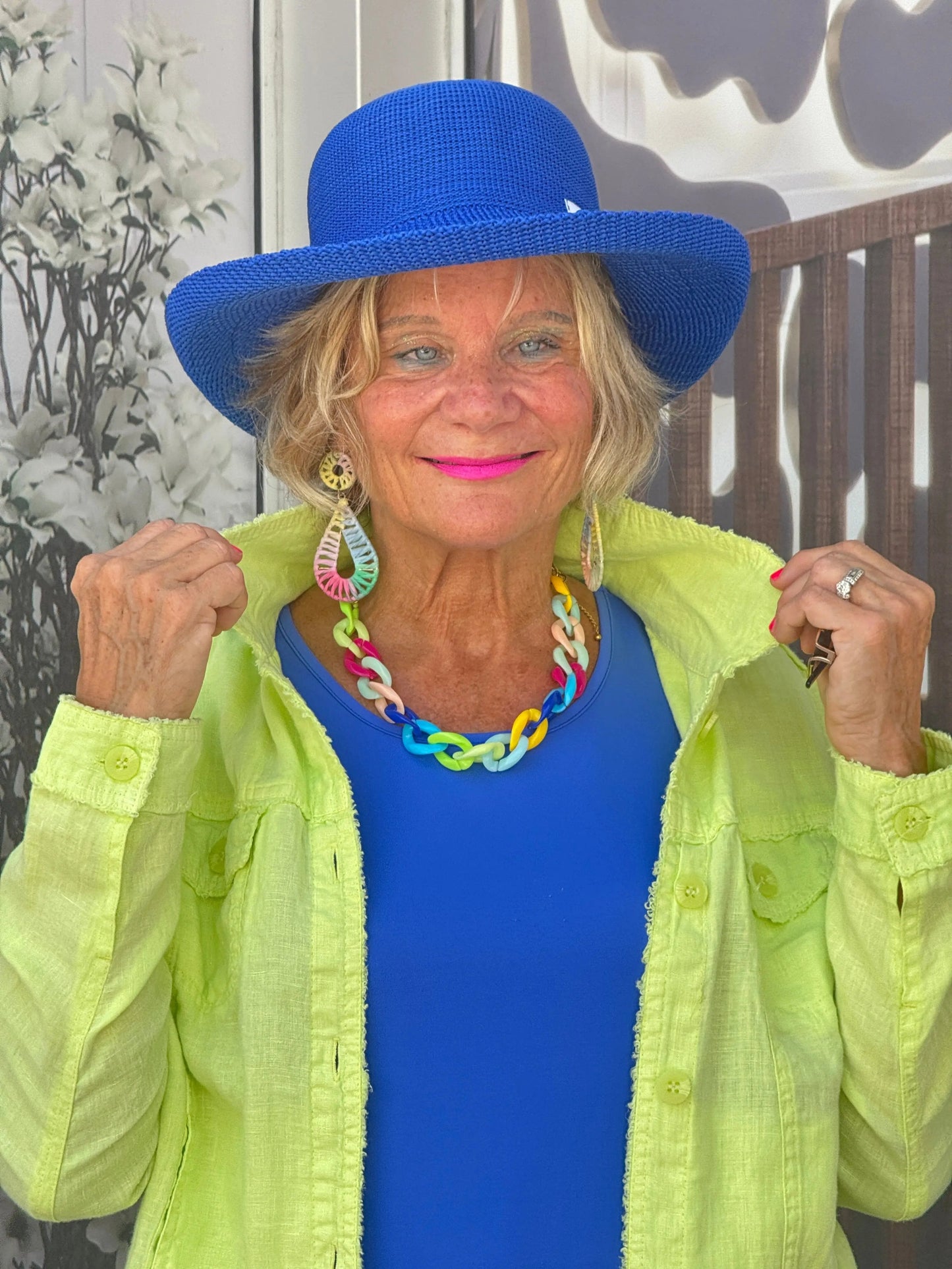LULU B LIME LINE JACKET