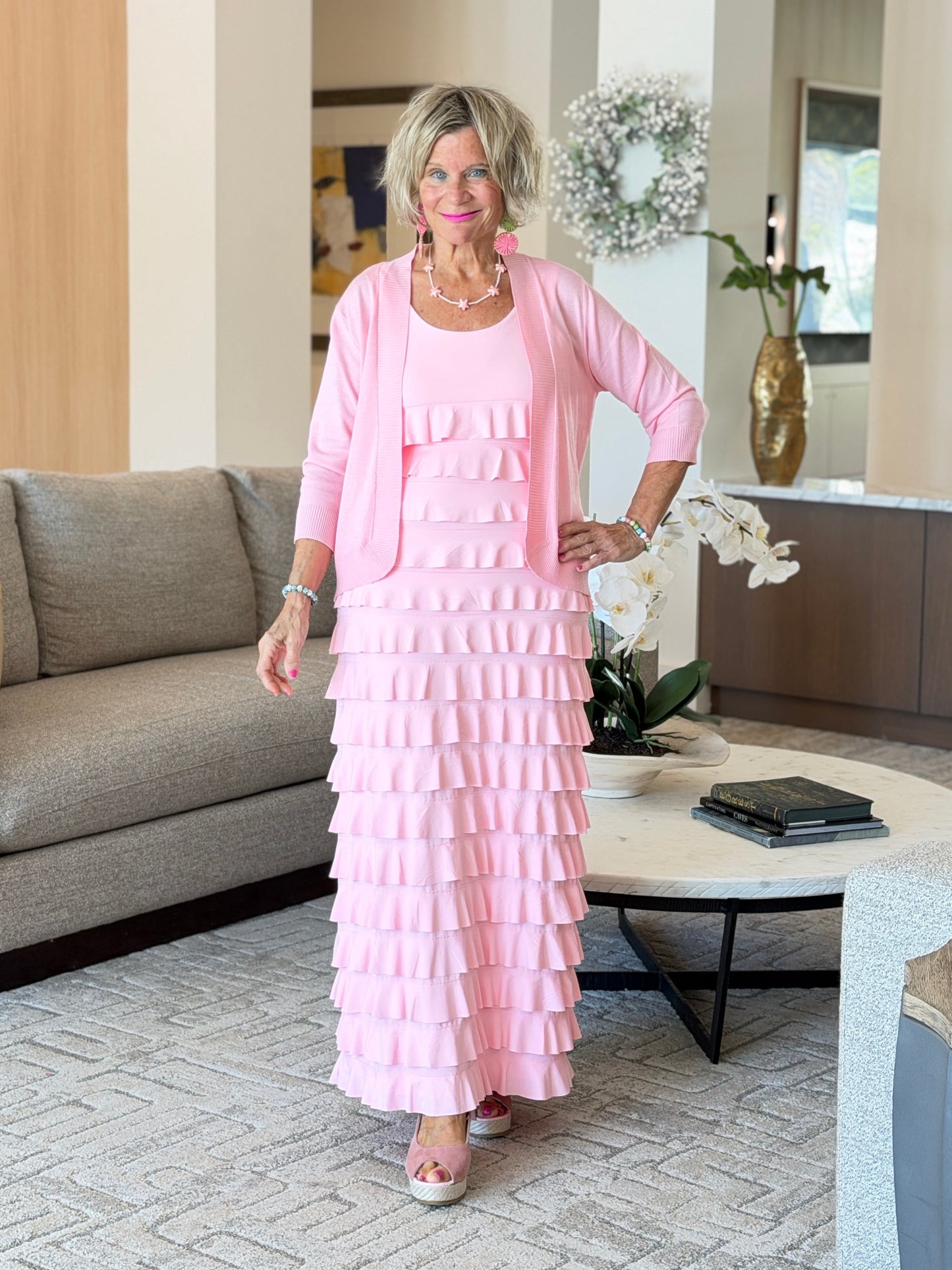 LULU-B SIESTA PINK CHA CJHA MAXI