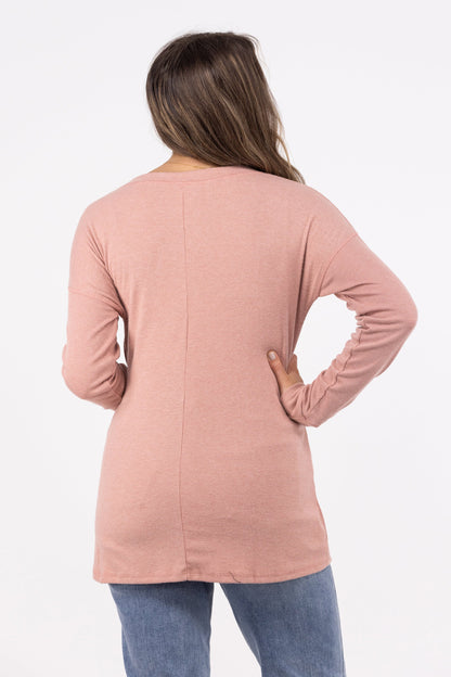 Speak Up For Yourself Women's Slim-Fit Long Sleeve Top