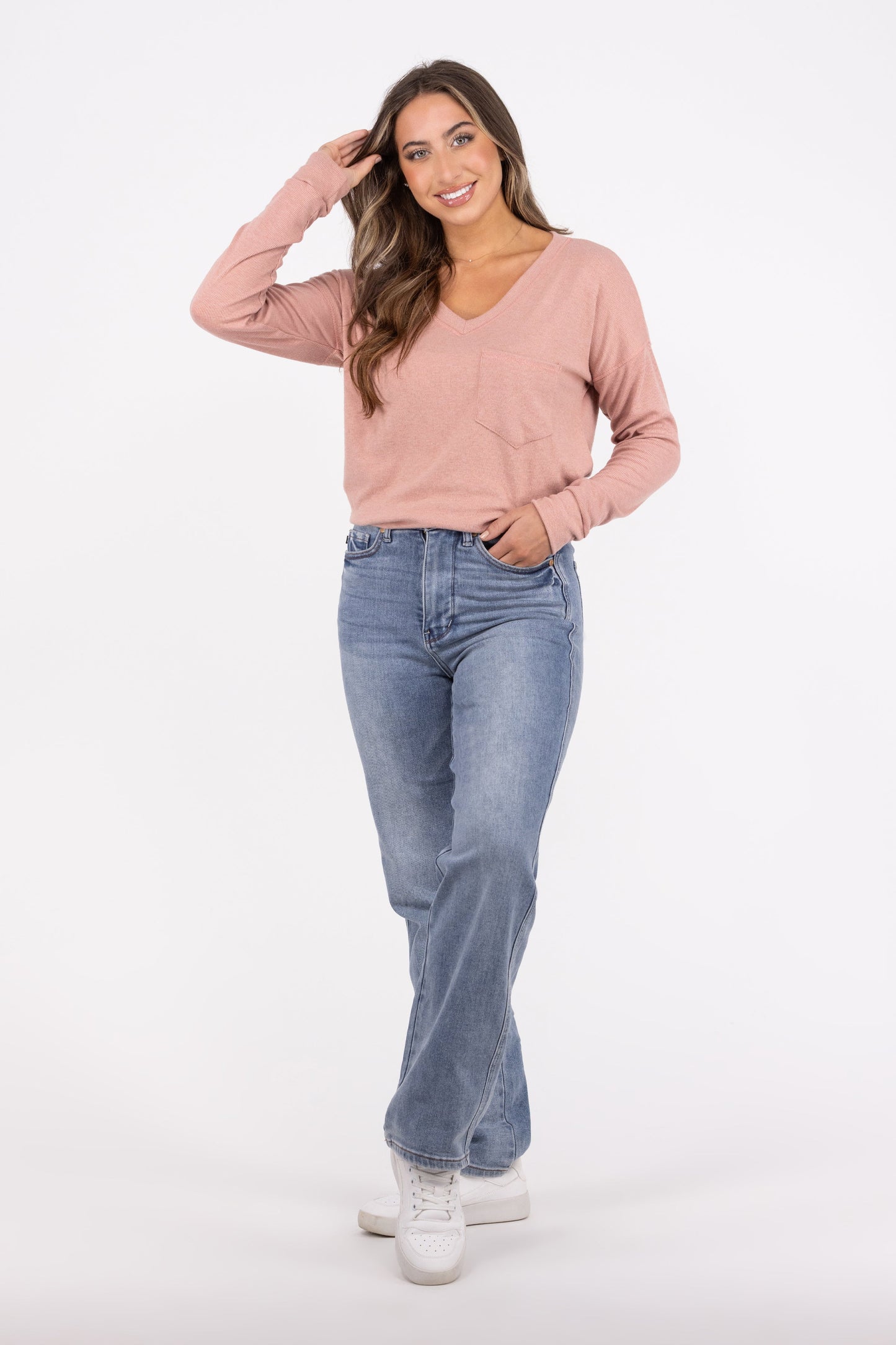Speak Up For Yourself Women's Slim-Fit Long Sleeve Top