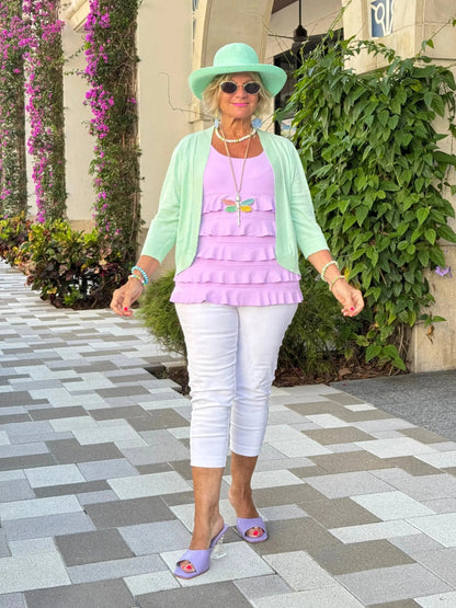 LULU-B LILAC CHA CHA SKORT