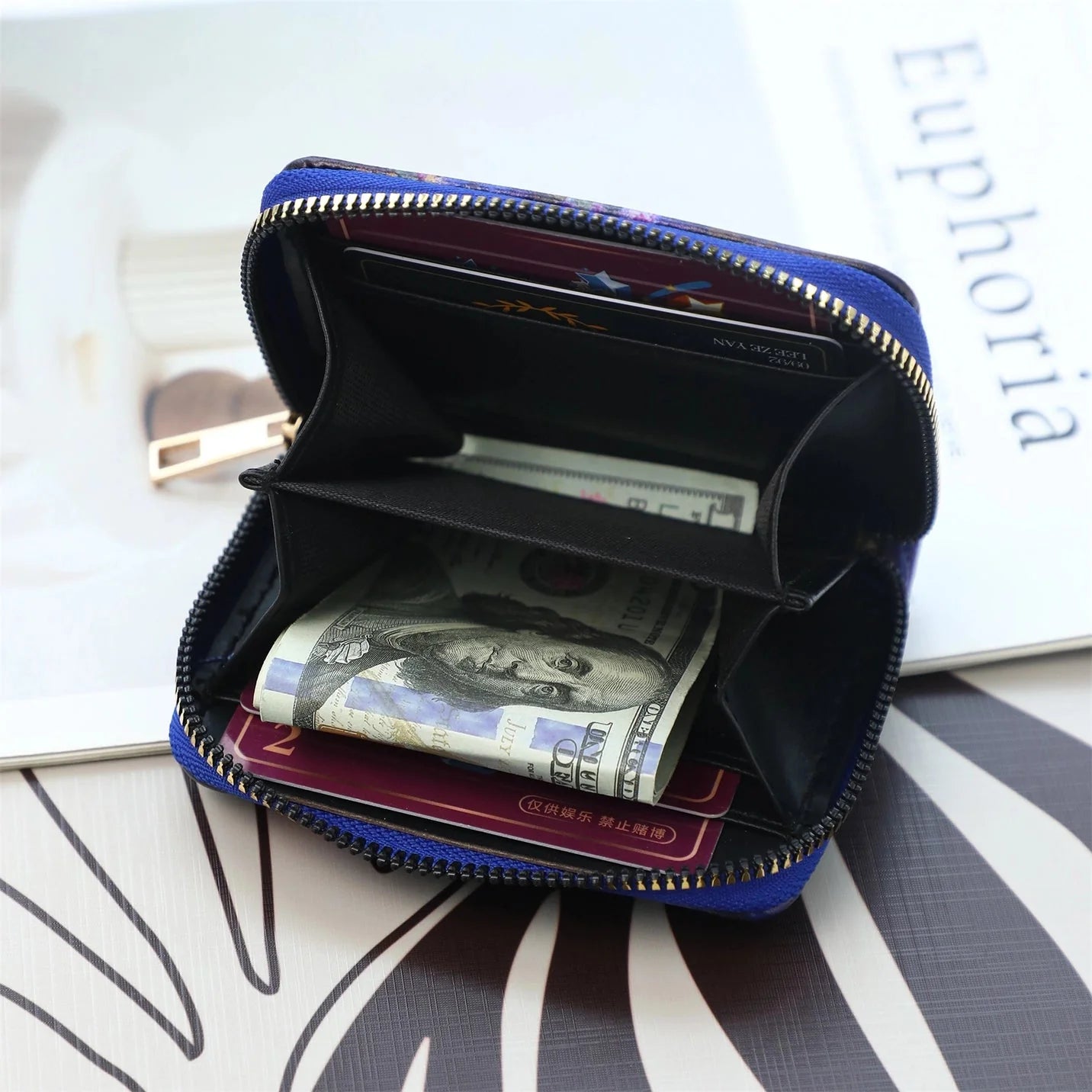 Art Paint Mini Wallet - Lobster