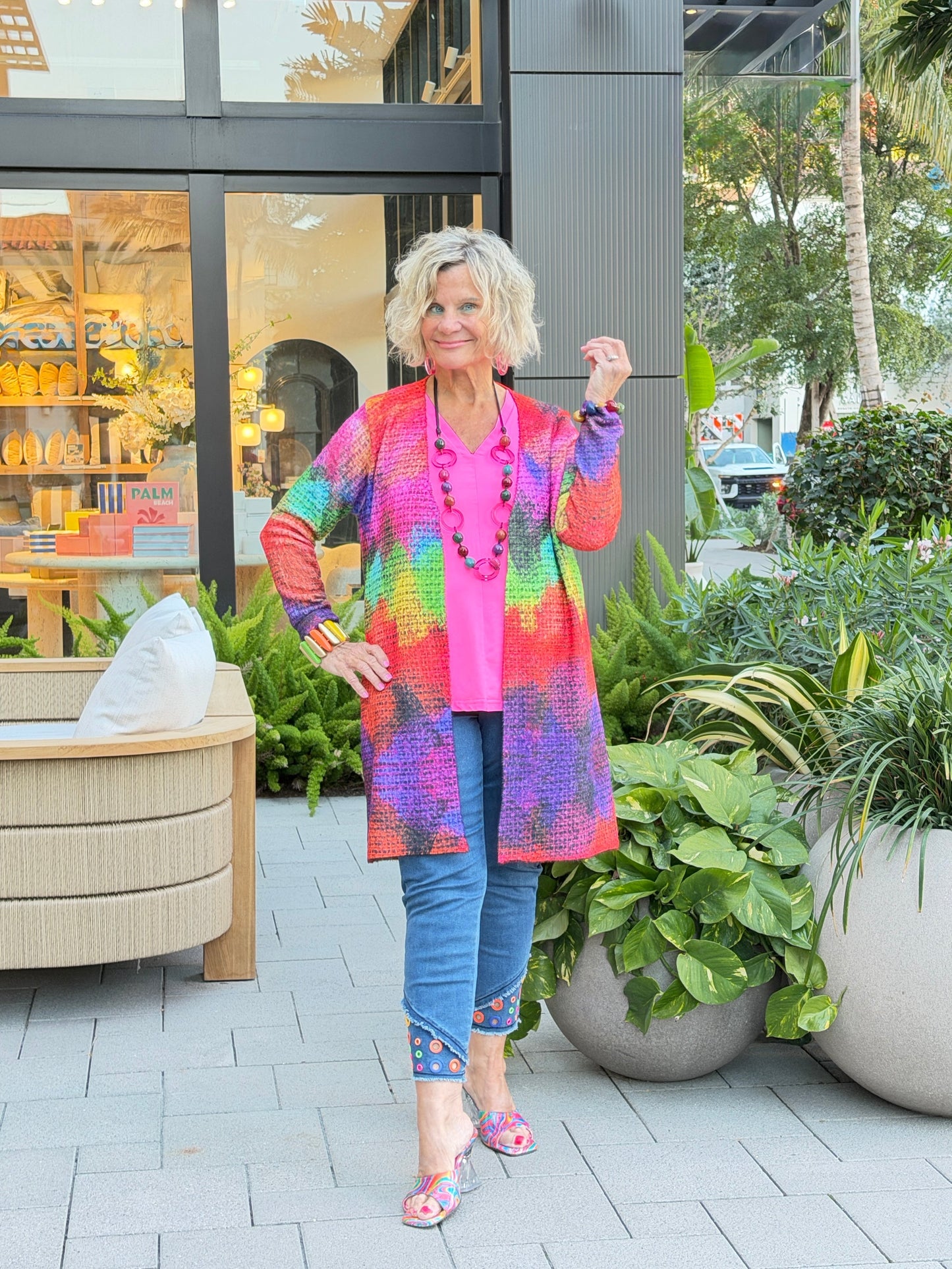 Ethyl Artwork Cardigan