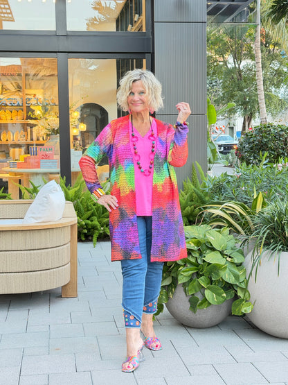 Ethyl Artwork Cardigan