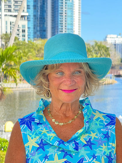 LULU B STARFISH SPLASH RUFFLE DRESS