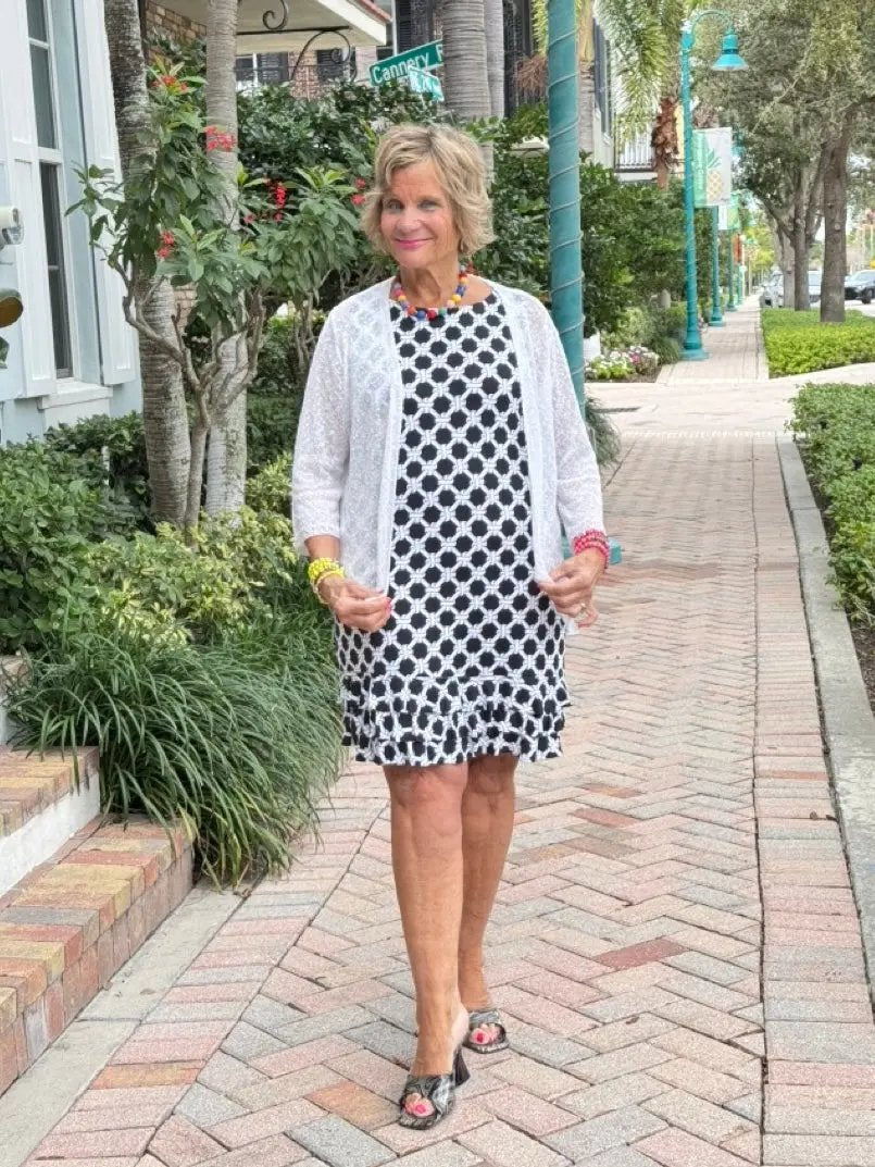 LULU-B TINSLEY RUFFLE DRESS