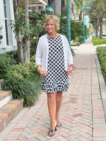 LULU-B TINSLEY RUFFLE DRESS