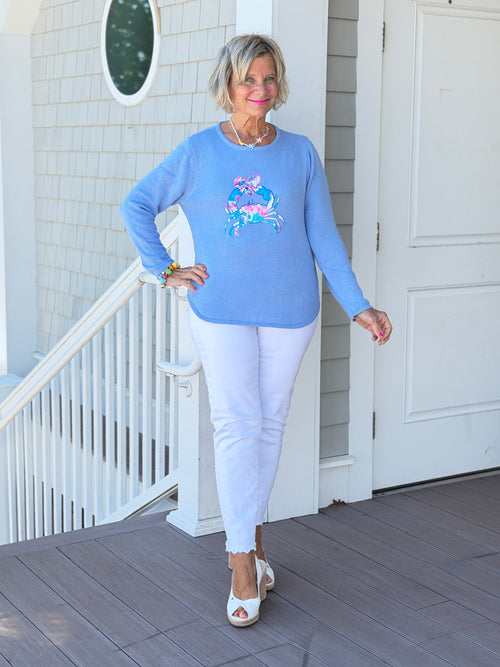 BEACH CLUB PERRI CRAB SWEATER