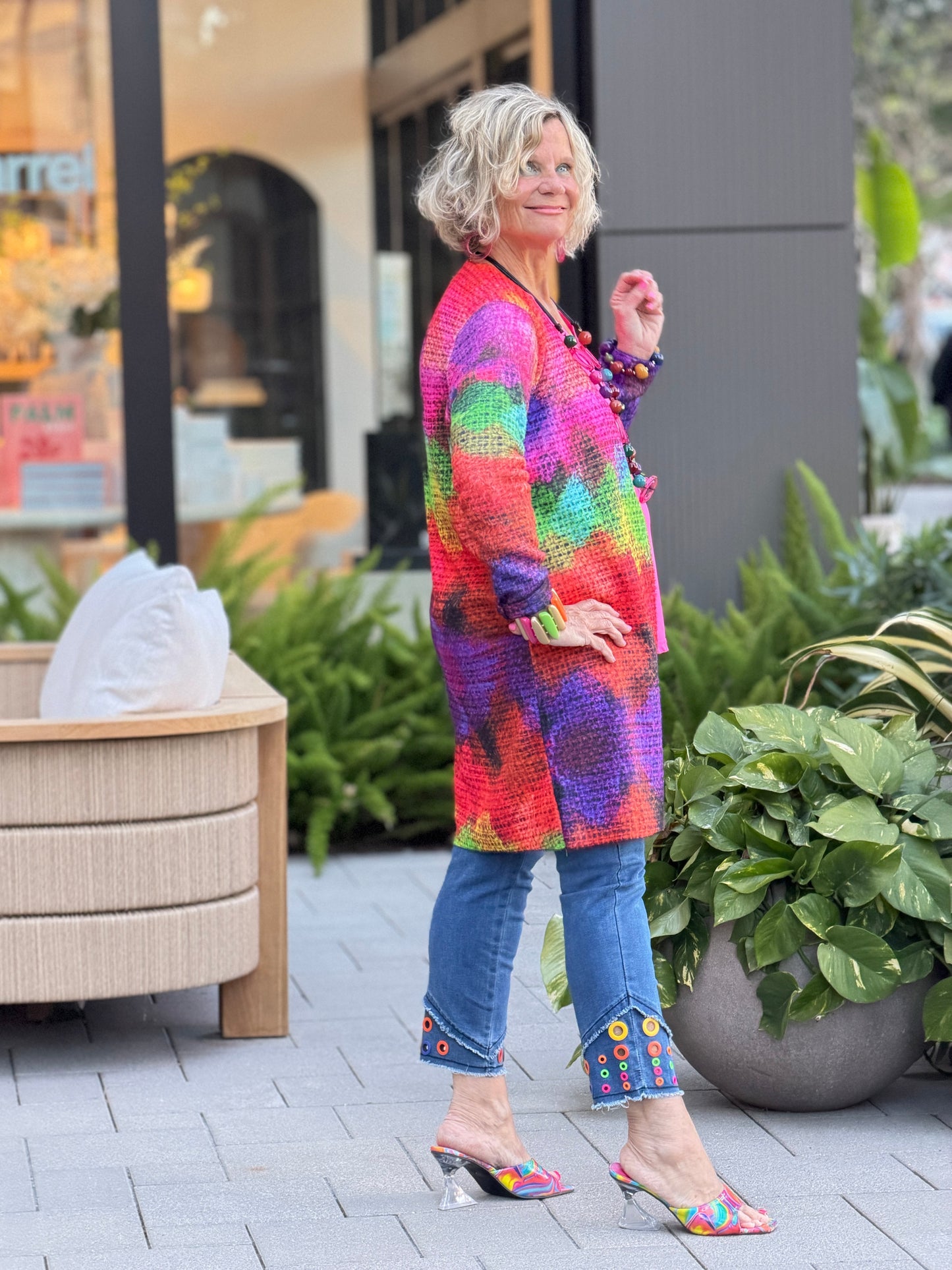 Ethyl Artwork Cardigan