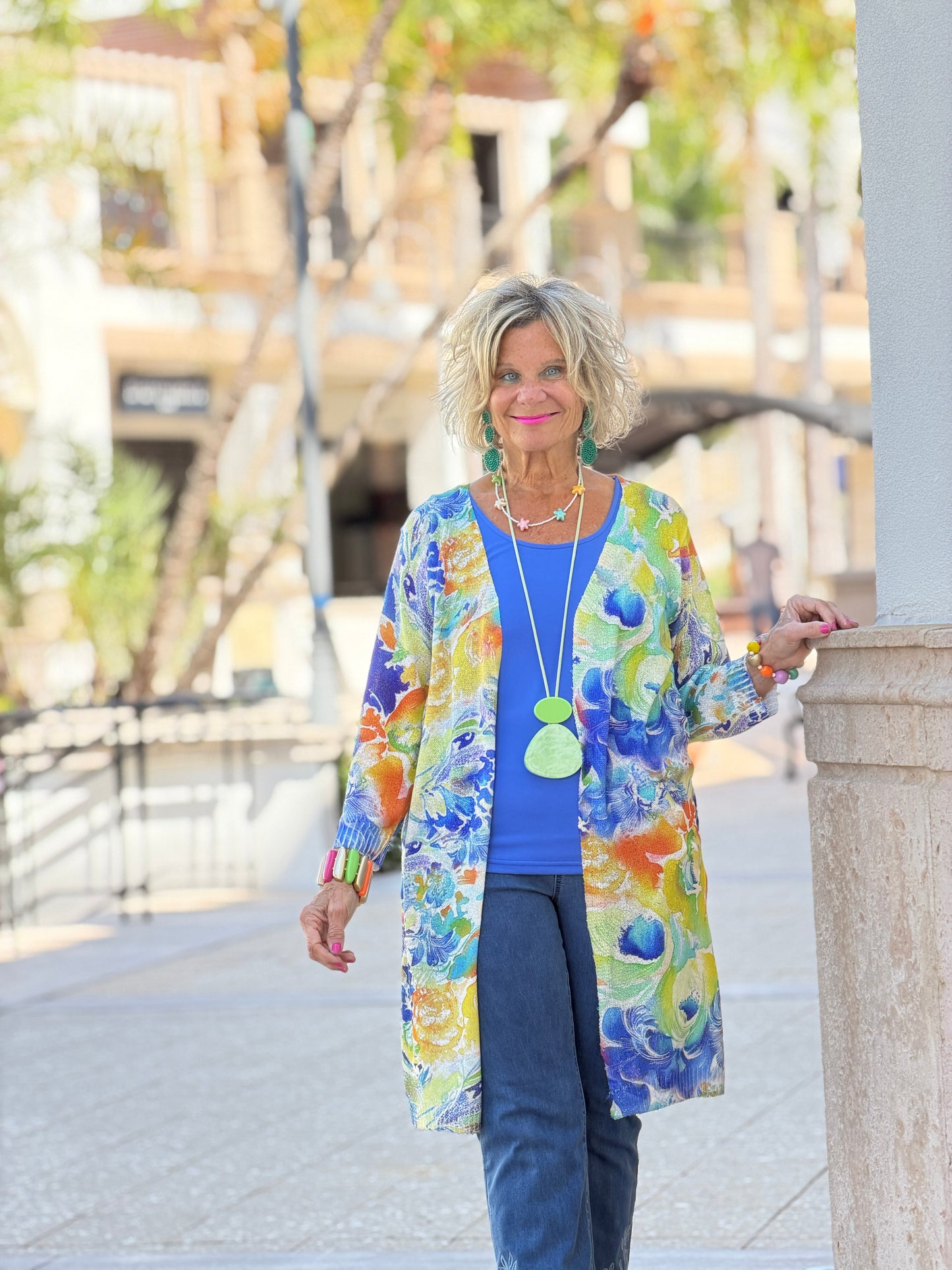 Ethyl Classic Long Length Cardi - Soulful
