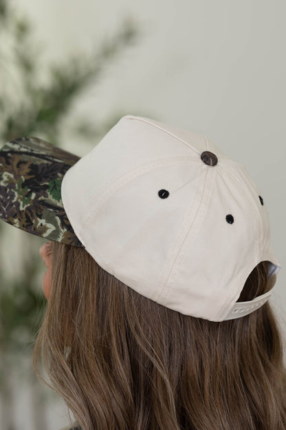 Camo Two Tone Snapback Hat