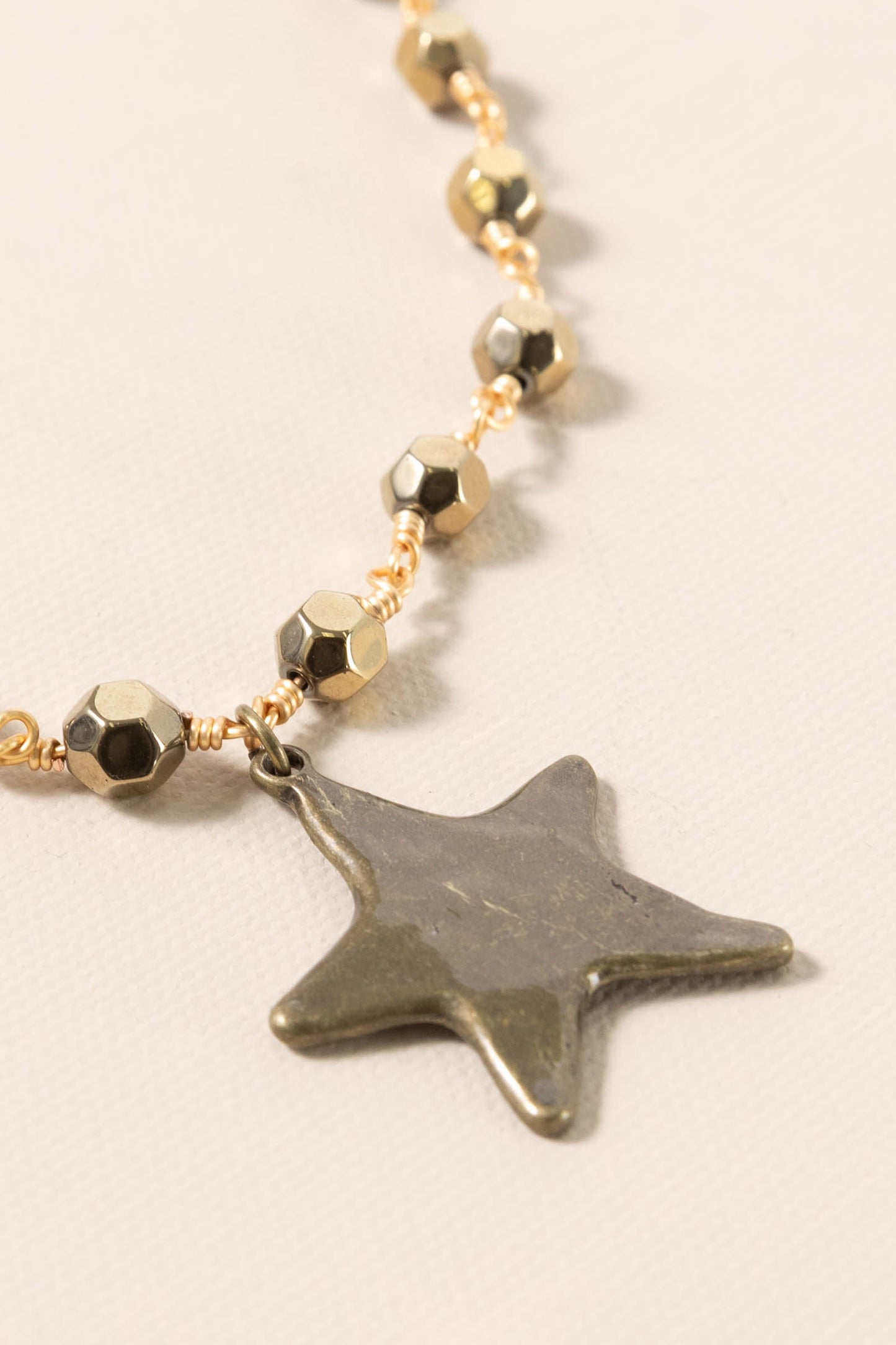 Bronze Star Pendant Necklace