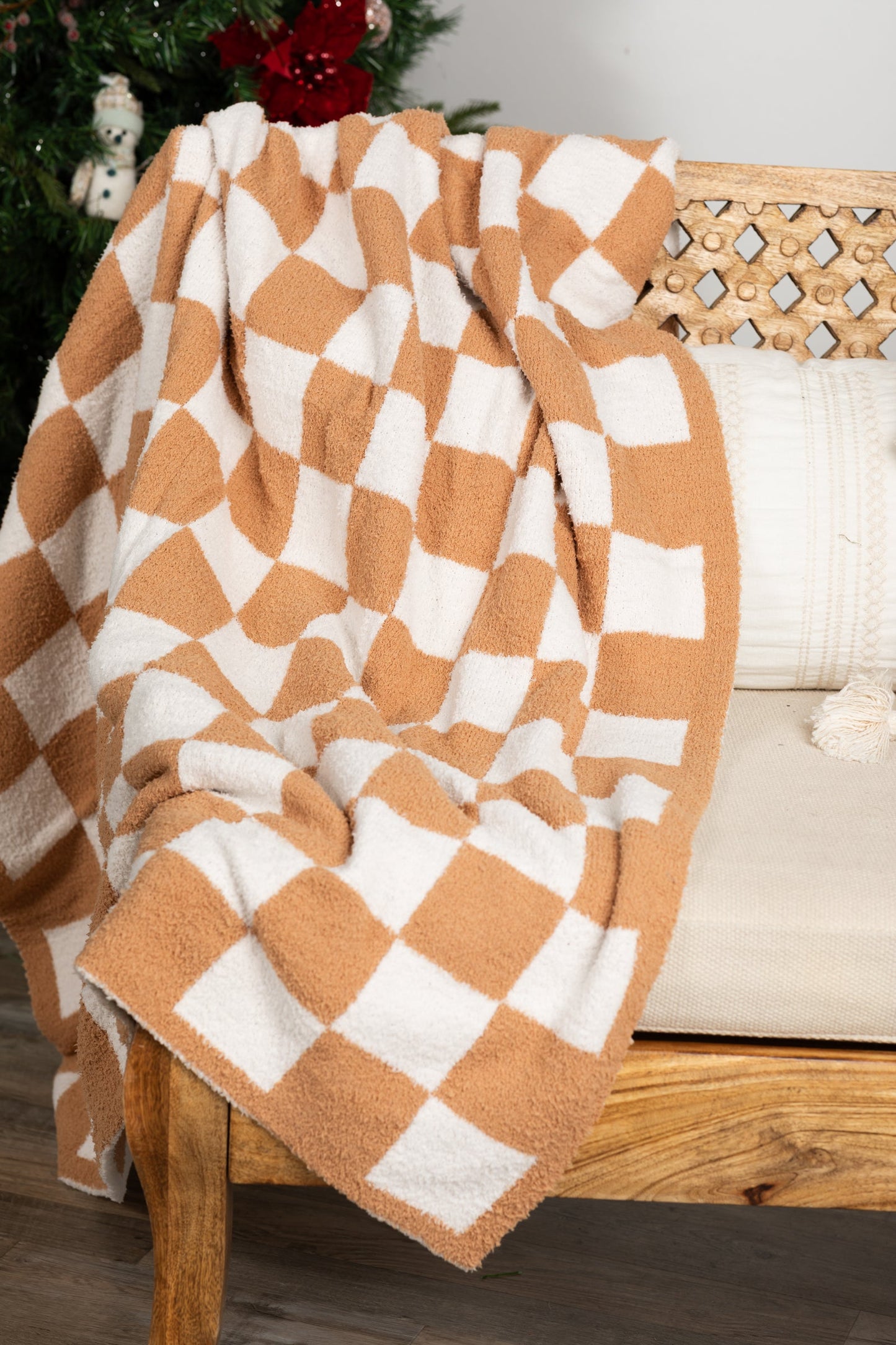 Checkerboard Luxury Soft Blanket