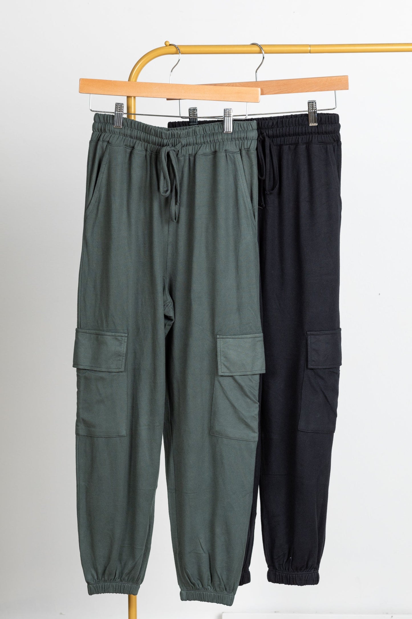 Brushed Hacci Cargo Lounge Jogger Pant