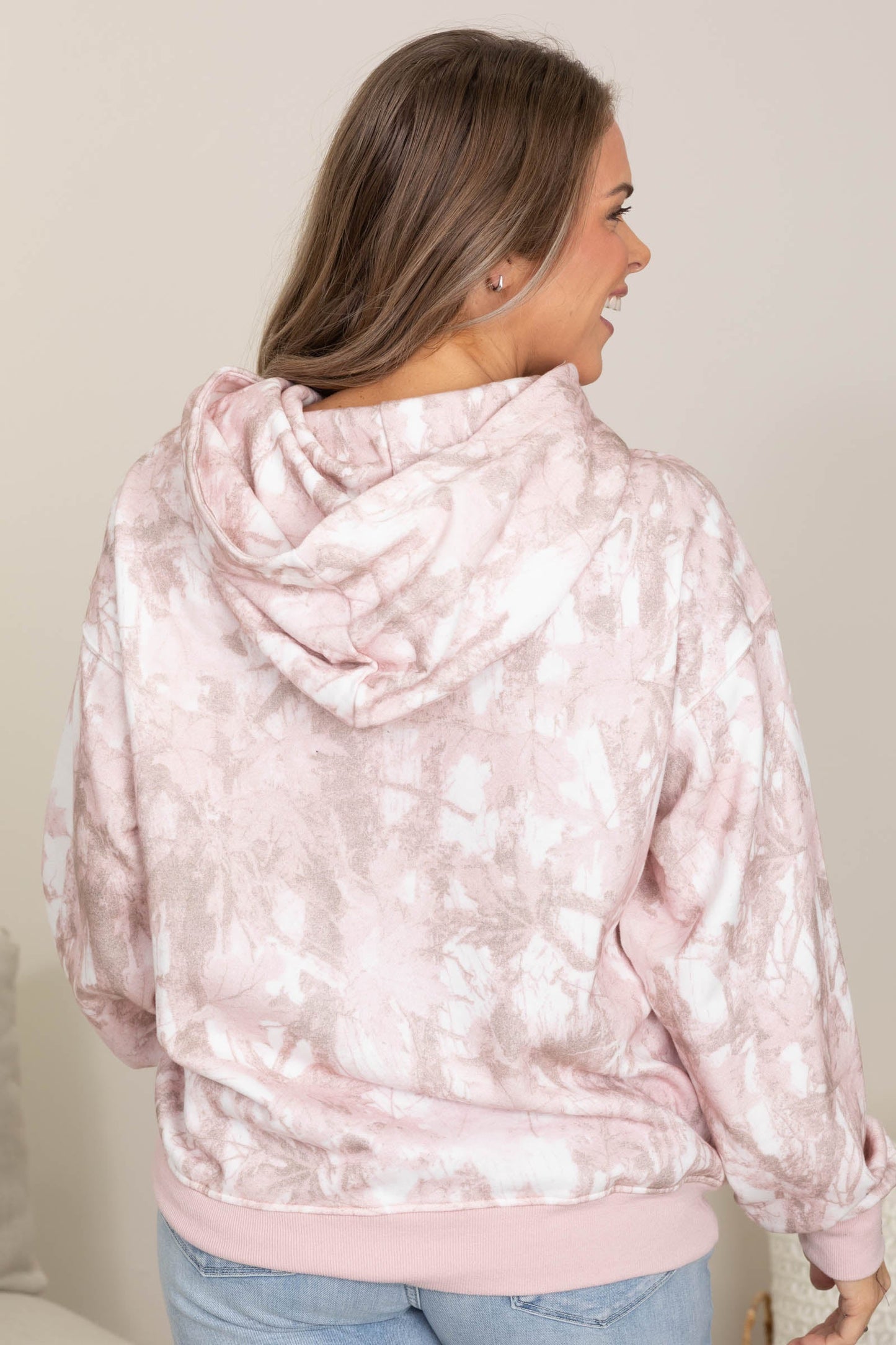 Camo Printed Fleece Hoodies