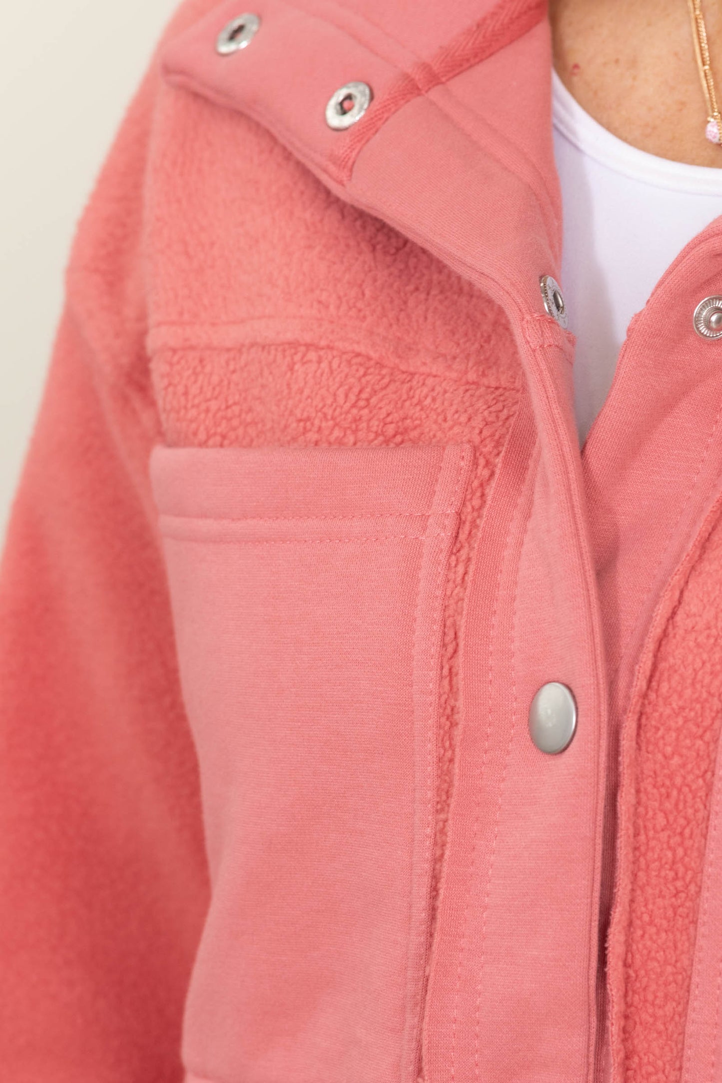 Coral Fleece Shacket