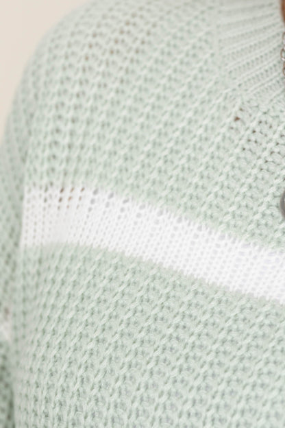 Comfort Crewneck Striped Sweater