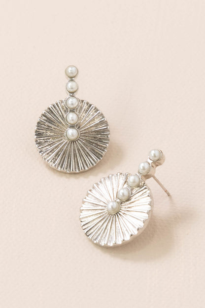 Circle Zoey Heart Earrings